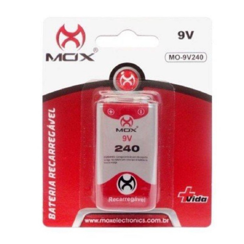 BATERIA RECARREGAVEL MO-9V240